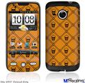 HTC Droid Eris Skin - Halloween Skull and Bones