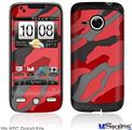 HTC Droid Eris Skin - Camouflage Red