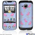 HTC Droid Eris Skin - Flamingos on Blue