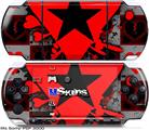 Sony PSP 3000 Skin - Emo Star Heart