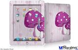 iPad Skin - Mushrooms Hot Pink