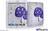 iPad Skin - Mushrooms Purple