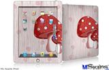 iPad Skin - Mushrooms Red