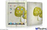 iPad Skin - Mushrooms Yellow