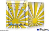 iPad Skin - Rising Sun Japanese Yellow