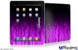 iPad Skin - Fire Flames Purple