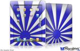 iPad Skin - Rising Sun Japanese Blue