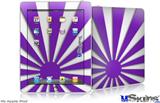 iPad Skin - Rising Sun Japanese Purple