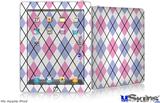 iPad Skin - Argyle Pink and Blue