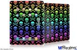 iPad Skin - Skull and Crossbones Rainbow