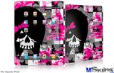 iPad Skin - Scene Girl Skull