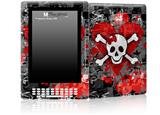 Emo Skull Bones - Decal Style Skin for Amazon Kindle DX