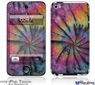 iPod Touch 4G Decal Style Vinyl Skin - Tie Dye Swirl 106