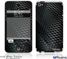 iPod Touch 4G Decal Style Vinyl Skin - Dark Mesh