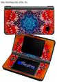 Tie Dye Star 100 - Decal Style Skin fits Nintendo DSi XL (DSi SOLD SEPARATELY)