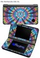 Tie Dye Swirl 101 - Decal Style Skin fits Nintendo DSi XL (DSi SOLD SEPARATELY)