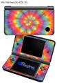 Tie Dye Swirl 102 - Decal Style Skin fits Nintendo DSi XL (DSi SOLD SEPARATELY)