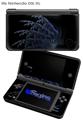 Blue Fern - Decal Style Skin fits Nintendo DSi XL (DSi SOLD SEPARATELY)