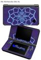 Tie Dye Purple Stars - Decal Style Skin fits Nintendo DSi XL (DSi SOLD SEPARATELY)