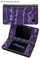 Tie Dye White Lightning - Decal Style Skin fits Nintendo DSi XL (DSi SOLD SEPARATELY)