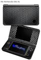 Mesh Metal Hex 02 - Decal Style Skin fits Nintendo DSi XL (DSi SOLD SEPARATELY)