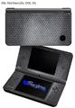 Mesh Metal Hex - Decal Style Skin fits Nintendo DSi XL (DSi SOLD SEPARATELY)