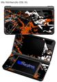 Baja 0003 Burnt Orange - Decal Style Skin fits Nintendo DSi XL (DSi SOLD SEPARATELY)