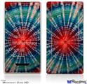 Zune HD Skin - Tie Dye Bulls Eye 100