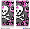 Zune HD Skin - Pink Bow Skull