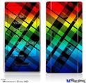 Zune HD Skin - Rainbow Plaid