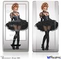 Zune HD Skin - Goth Princess Pin Up Girl