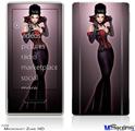 Zune HD Skin - Vamp Glamour Pin Up Girl