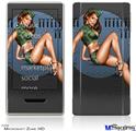 Zune HD Skin - Bomber Pin Up Girl