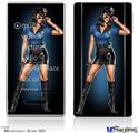 Zune HD Skin - Police Dept Pin Up Girl