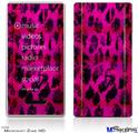 Zune HD Skin - Pink Distressed Leopard