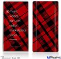 Zune HD Skin - Red Plaid