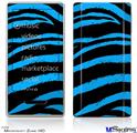 Zune HD Skin - Zebra Blue