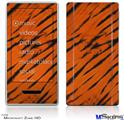 Zune HD Skin - Tie Dye Bengal Belly Stripes