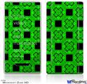 Zune HD Skin - Criss Cross Green