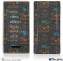 Zune HD Skin - Flowers Pattern 07