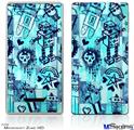 Zune HD Skin - Scene Kid Sketches Blue