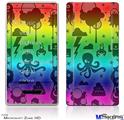 Zune HD Skin - Cute Rainbow Monsters