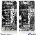 Zune HD Skin - Graffiti Grunge Skull