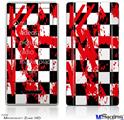 Zune HD Skin - Checkerboard Splatter