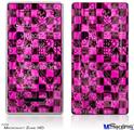 Zune HD Skin - Pink Checkerboard Sketches