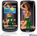 LG Vortex Skin - Hula Girl Pin Up