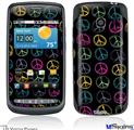 LG Vortex Skin - Kearas Peace Signs Black