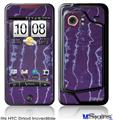 HTC Droid Incredible Skin - Tie Dye White Lightning