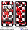 HTC Droid Incredible Skin - Checkerboard Splatter