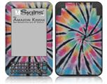 Tie Dye Swirl 109 - Decal Style Skin fits Amazon Kindle 3 Keyboard (with 6 inch display)